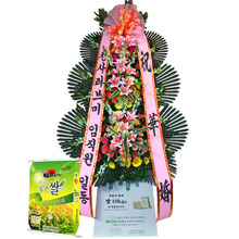 축하3단화환(쌀10kg)